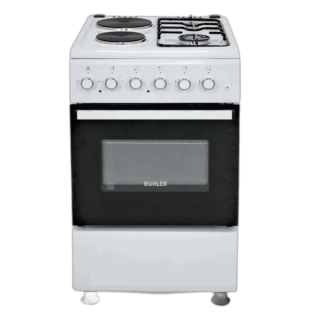 Голяма готварска печка Muhler ELC-500G 2G+2E image 1